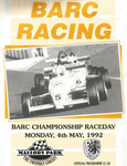 Programme cover of Mallory Park Circuit, 04/05/1992