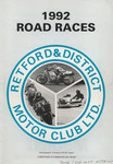 Programme cover of Mallory Park Circuit, 18/10/1992