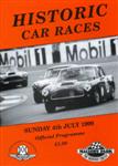 Programme cover of Mallory Park Circuit, 04/07/1999