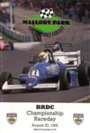 Programme cover of Mallory Park Circuit, 23/08/1992