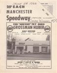 Programme cover of Manchester Speedway, 24/06/1966