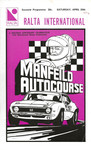 Programme cover of Manfeild Circuit, 20/04/1974