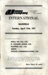 Programme cover of Manfeild Circuit, 17/04/1977