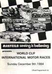 Programme cover of Manfeild Circuit, 09/12/1984