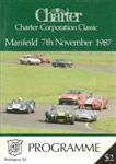 Programme cover of Manfeild Circuit, 07/11/1987
