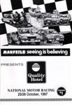 Programme cover of Manfeild Circuit, 26/10/1997