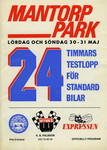 Programme cover of Mantorp Park, 31/05/1970
