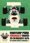 Programme cover of Mantorp Park, 30/08/1970
