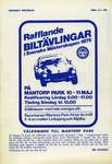 Programme cover of Mantorp Park, 11/05/1975