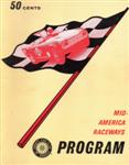 Programme cover of Mid-America Raceway, 12/06/1966