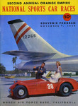 Programme cover of March Air Base, 07/11/1954