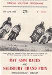 Programme cover of Marlborough Circuit (ZIM), 27/06/1965
