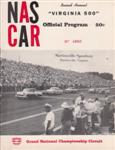 Programme cover of Martinsville Speedway, 19/05/1957