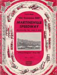 Programme cover of Martinsville Speedway, 07/06/1959