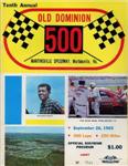 Programme cover of Martinsville Speedway, 26/09/1965