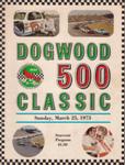 Programme cover of Martinsville Speedway, 25/03/1973