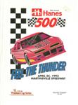 Programme cover of Martinsville Speedway, 25/04/1993