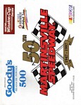 Programme cover of Martinsville Speedway, 20/04/1997