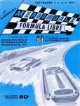 Programme cover of Meadowdale International Raceway, 06/09/1959