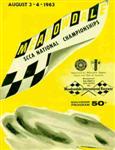 Programme cover of Meadowdale International Raceway, 04/08/1963