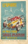 Programme cover of Médoc, 14/05/1950