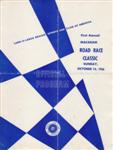 Programme cover of Metropolitan Stadium, 14/10/1956
