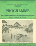 Programme cover of Mettet, 27/04/1952