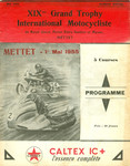 Programme cover of Mettet, 01/05/1955