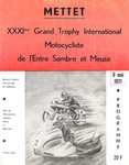 Programme cover of Mettet, 09/05/1971