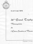 Programme cover of Mettet, 09/05/1976