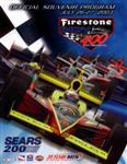 Programme cover of Michigan International Speedway, 27/07/2003