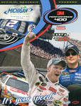 Programme cover of Michigan International Speedway, 17/08/2008