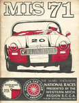 Programme cover of Michigan International Speedway, 16/05/1971