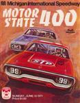 Programme cover of Michigan International Speedway, 13/06/1971