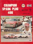 Programme cover of Michigan International Speedway, 20/08/1982