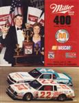 Programme cover of Michigan International Speedway, 17/06/1984