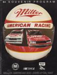 Programme cover of Michigan International Speedway, 28/06/1987