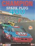 Programme cover of Michigan International Speedway, 21/08/1988