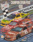 Programme cover of Michigan International Speedway, 19/08/1990