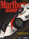 Programme cover of Michigan International Speedway, 02/08/1992