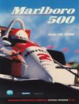 Programme cover of Michigan International Speedway, 28/07/1996