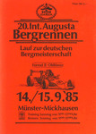 Programme cover of Mickhausen Hill Climb, 15/09/1985