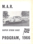 Programme cover of Mid-America Raceway, 09/10/1966