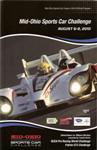 Programme cover of Mid-Ohio Sports Car Course, 07/08/2010