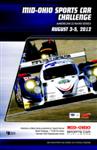 Programme cover of Mid-Ohio Sports Car Course, 04/08/2012