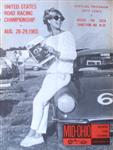Programme cover of Mid-Ohio Sports Car Course, 29/08/1965
