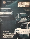 Programme cover of Mid-Ohio Sports Car Course, 16/06/1968