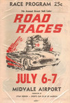 Programme cover of Midvale Airport, 07/07/1963