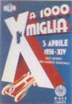 Programme cover of Mille Miglia, 05/04/1936