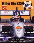 Programme cover of Milwaukee Mile, 04/06/2000